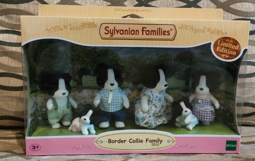 Sylvanian families sale border collie