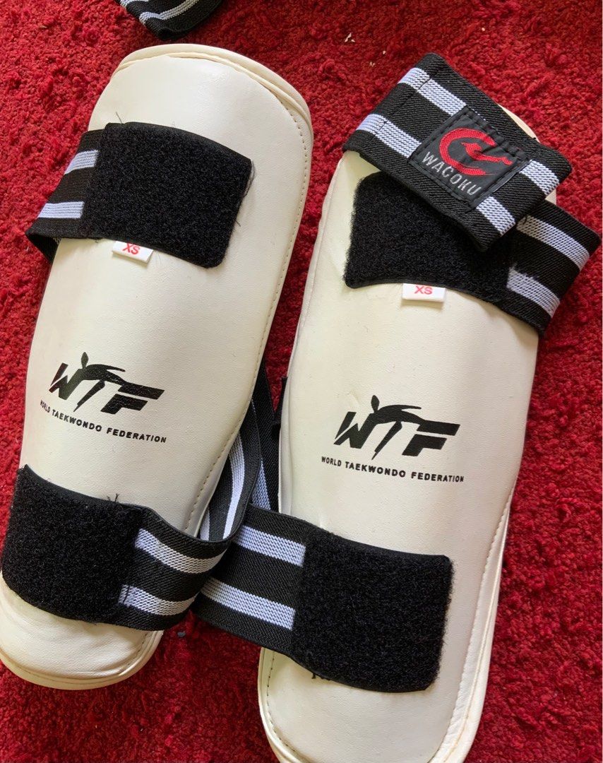 Taekwondo sparring gear kids TKD shin guards arm guard crotch guard