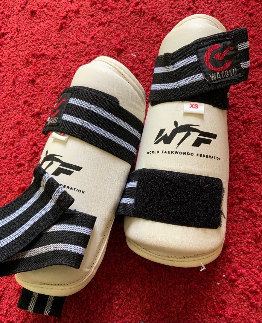 Taekwondo sparring gear kids TKD shin guards arm guard crotch guard