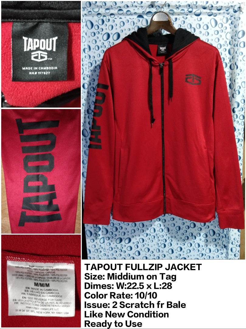 Tapout Dri-fit Jacket on Carousell