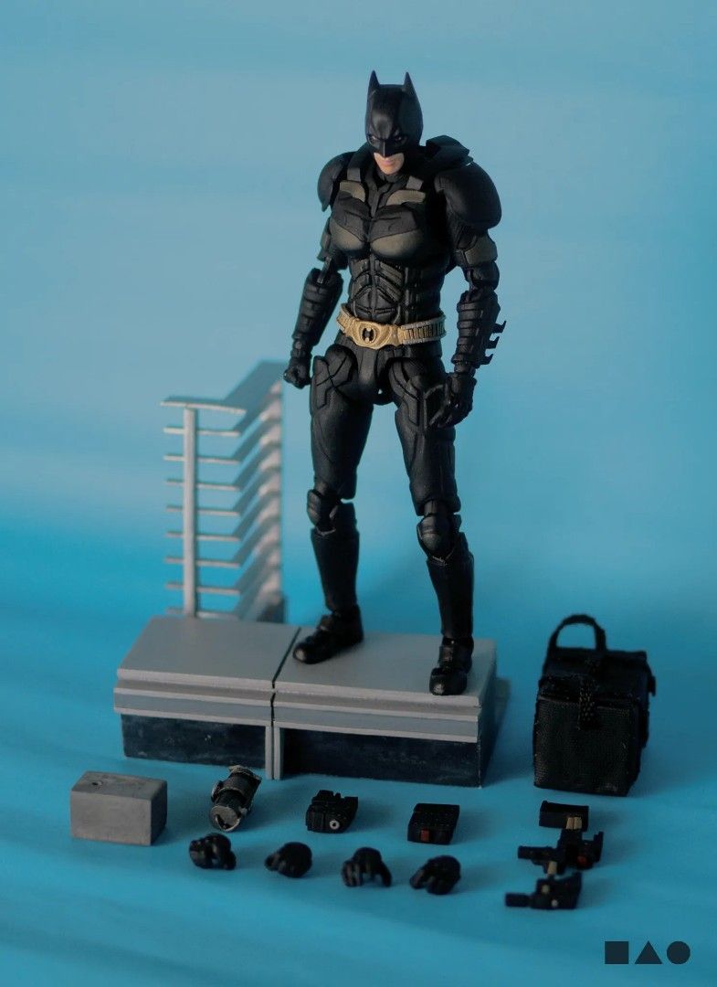 The Dark knight Custom K.O SHF Batman (Hong Kong scene) on Carousell