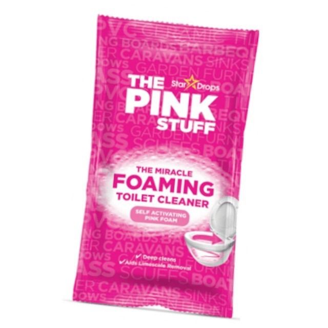 The Pink Stuff The Miracle Foaming Toilet Cleaner (100g x 3 Sachets),  Furniture & Home Living, Cleaning & Homecare Supplies, Cleaning Tools &  Supplies on Carousell