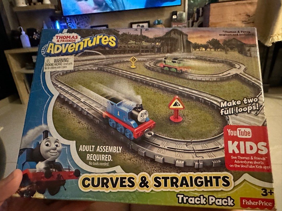 Thomas and friends adventures curves and straights on sale