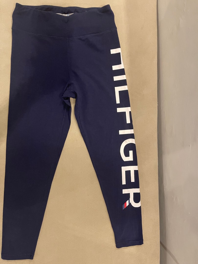 Tommy Hilfiger Leggings, Women's Fashion, Activewear on Carousell