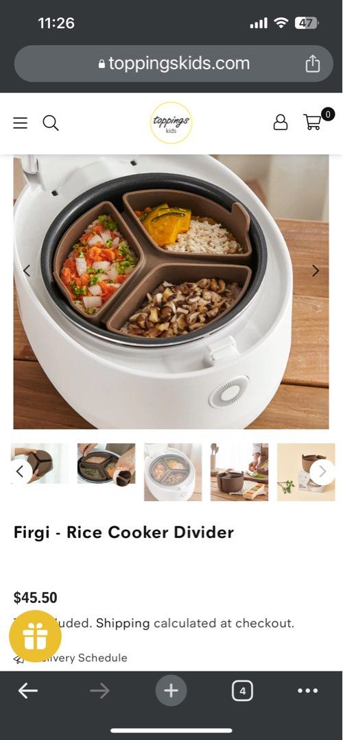 Rice Cooker Divider – Bubbly Lovely