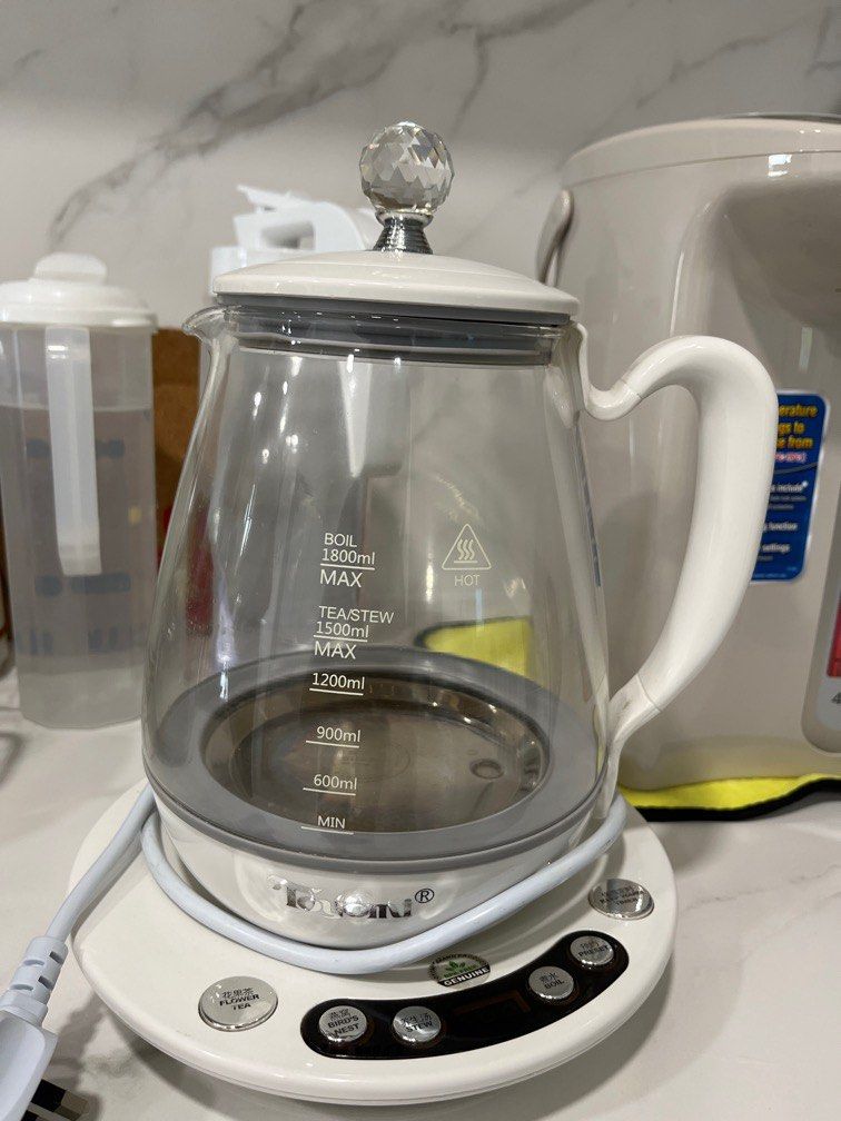 Toyomi Glass Health Pot, TV & Home Appliances, Kitchen Appliances