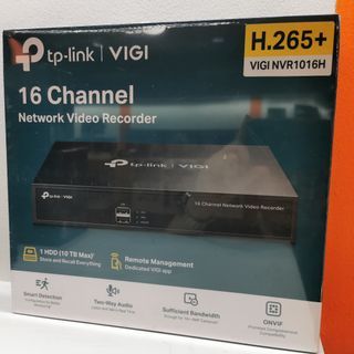TP-Link VIGI NVR1016H 16CH 8MP H.265+ NVR Recorder Non-POE