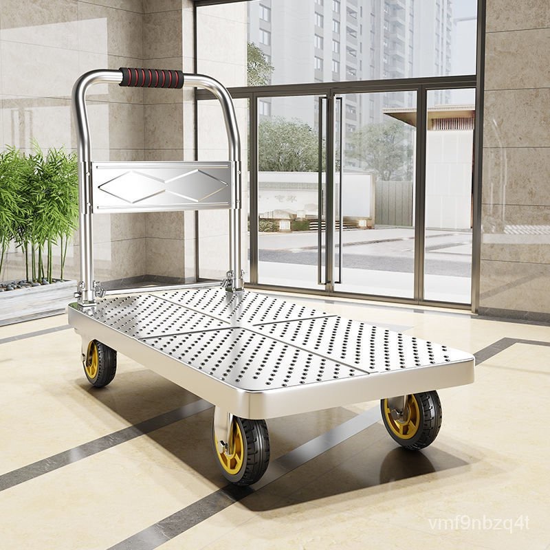 Trolley Platform Trolley Trailer Luggage Trolley Trolley Foldable and