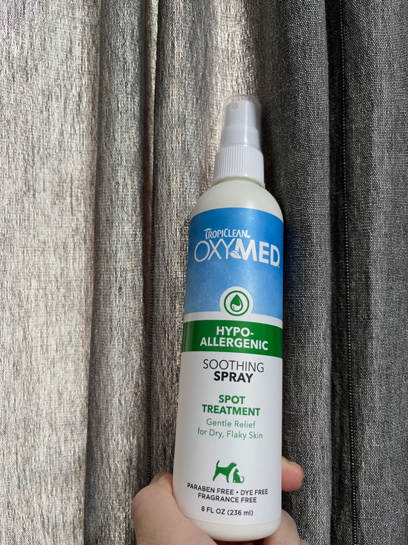 Tropiclean cheap oxymed spray