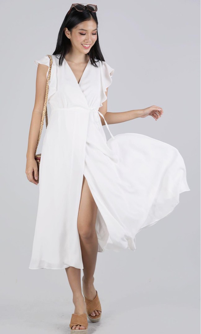 Judith wrap dress clearance