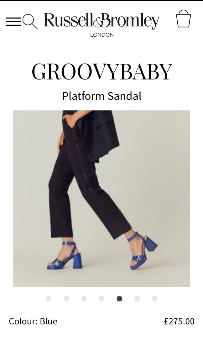Russell and on sale bromley high heels
