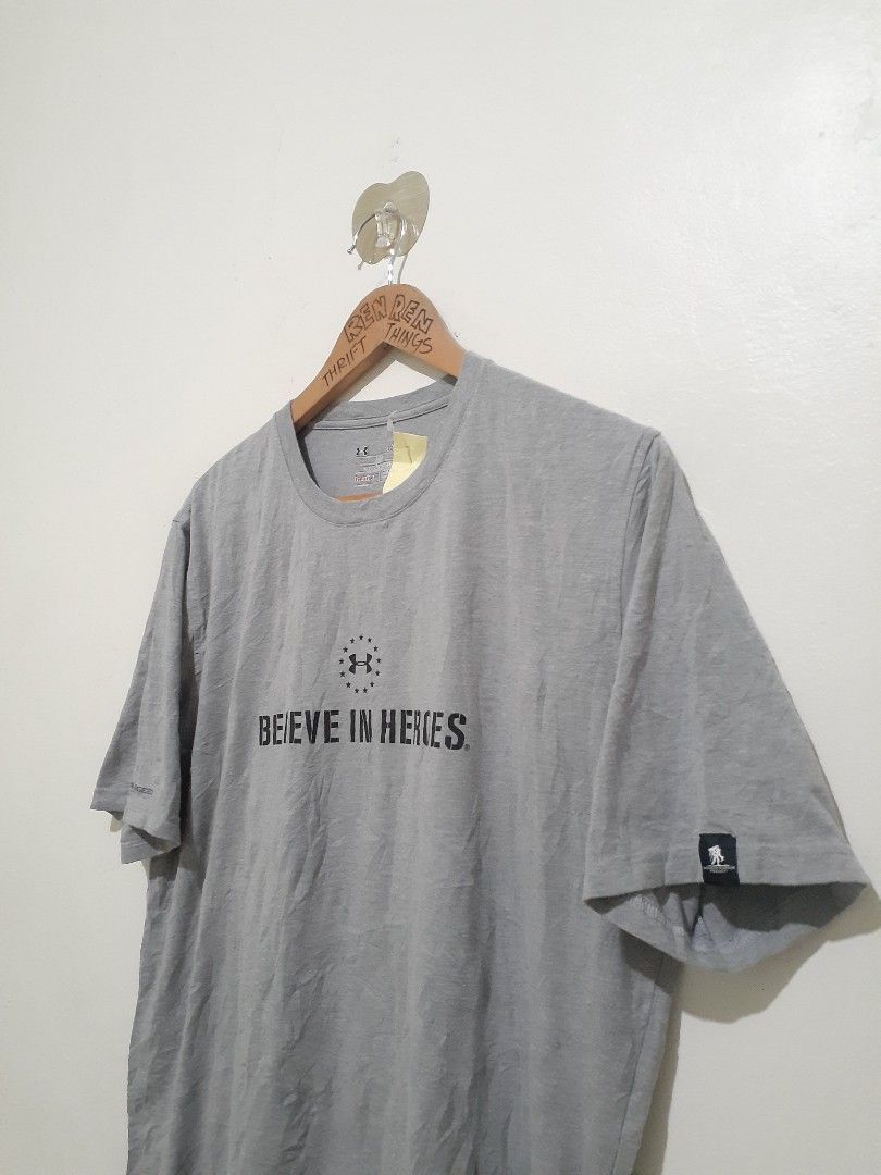 Wounded warrior believe store in heroes shirt