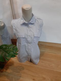 Uniqlo blouse katun