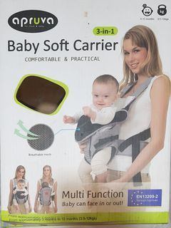 Unused Apruva Baby soft carrier 3-in-1