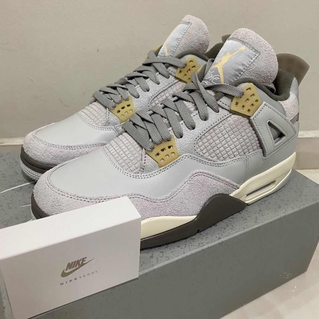 Under RTP US5Y Jordan 4 Retro SE Craft Photon Dust GS Size