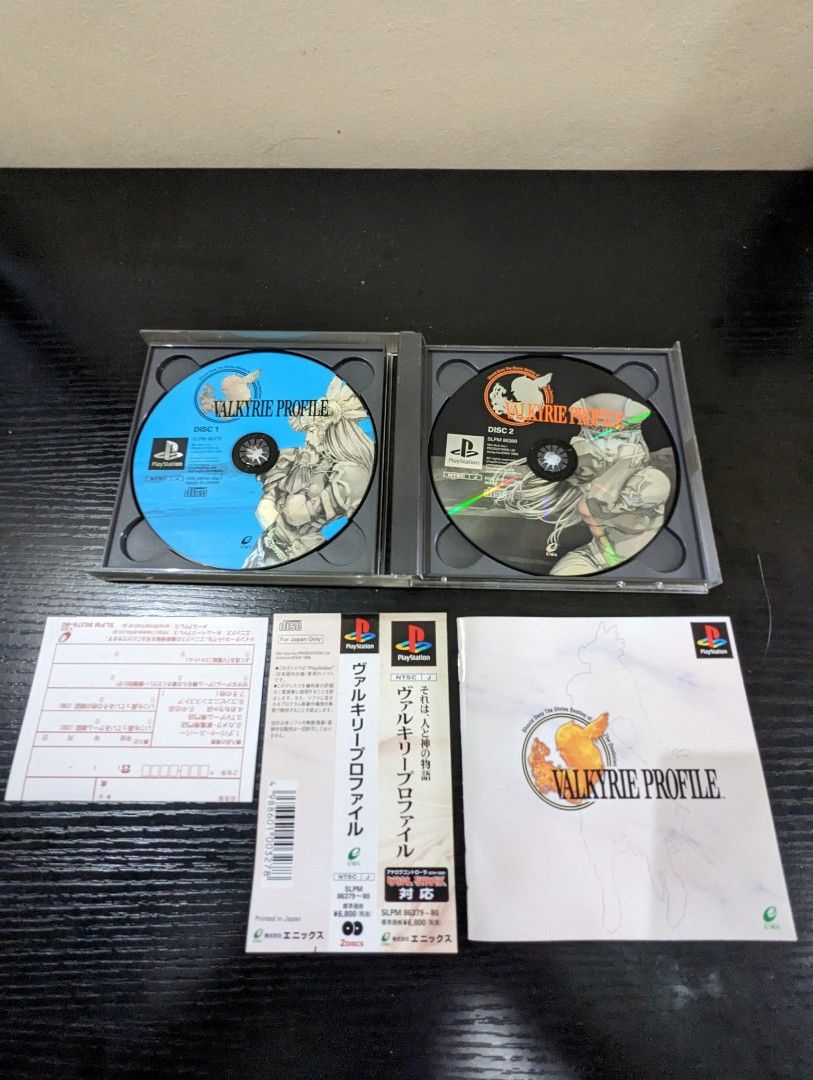 Valkyrie Profile PS1 CIB (JP Version) (Category: PlayStation) located in Manila. Submitted by leacarouselv18 (Listing ID 1227448463, Image 2). Description: MOP: Gcash/BDO Shipping: Lalamove/Grab.
