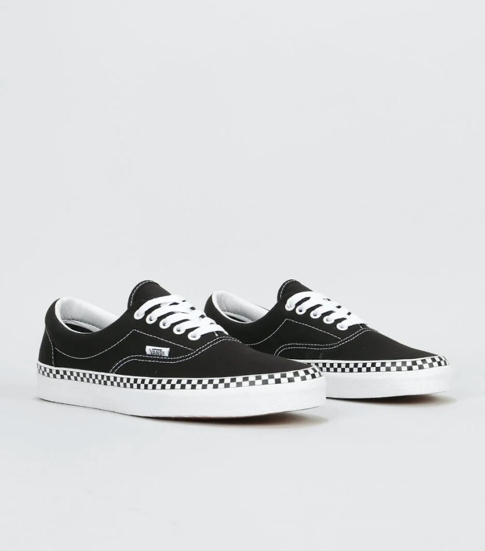 Vans Era Check Foxing Skate Shoes