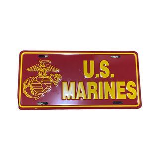 Vtg US Marines Signboard