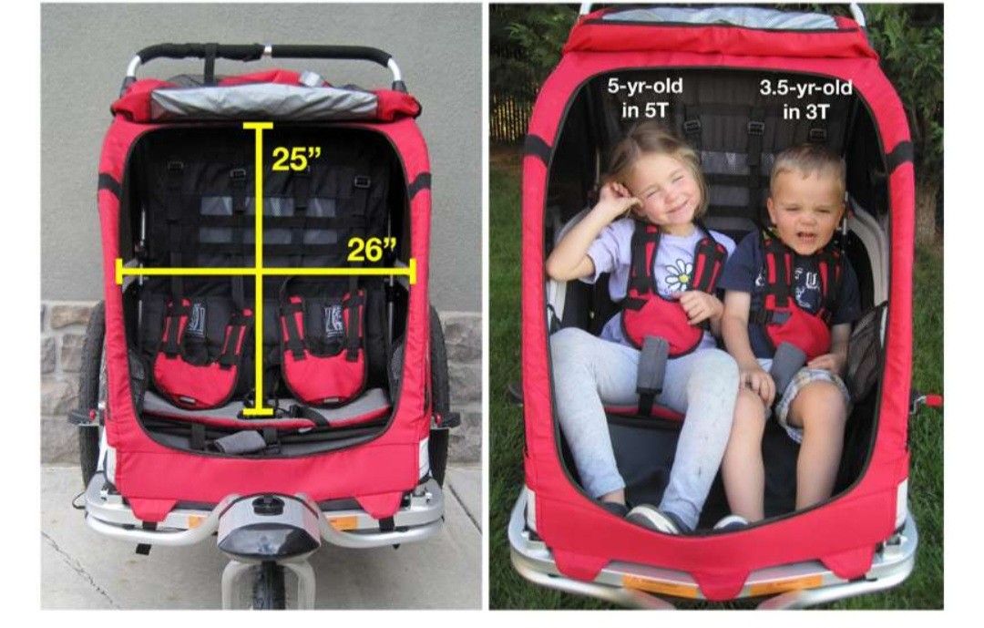 Weehoo weego deals bike trailer