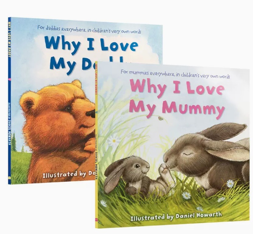 Why I Love My daddy dad Mummy Mum (2 Books) Original, Hobbies & Toys ...