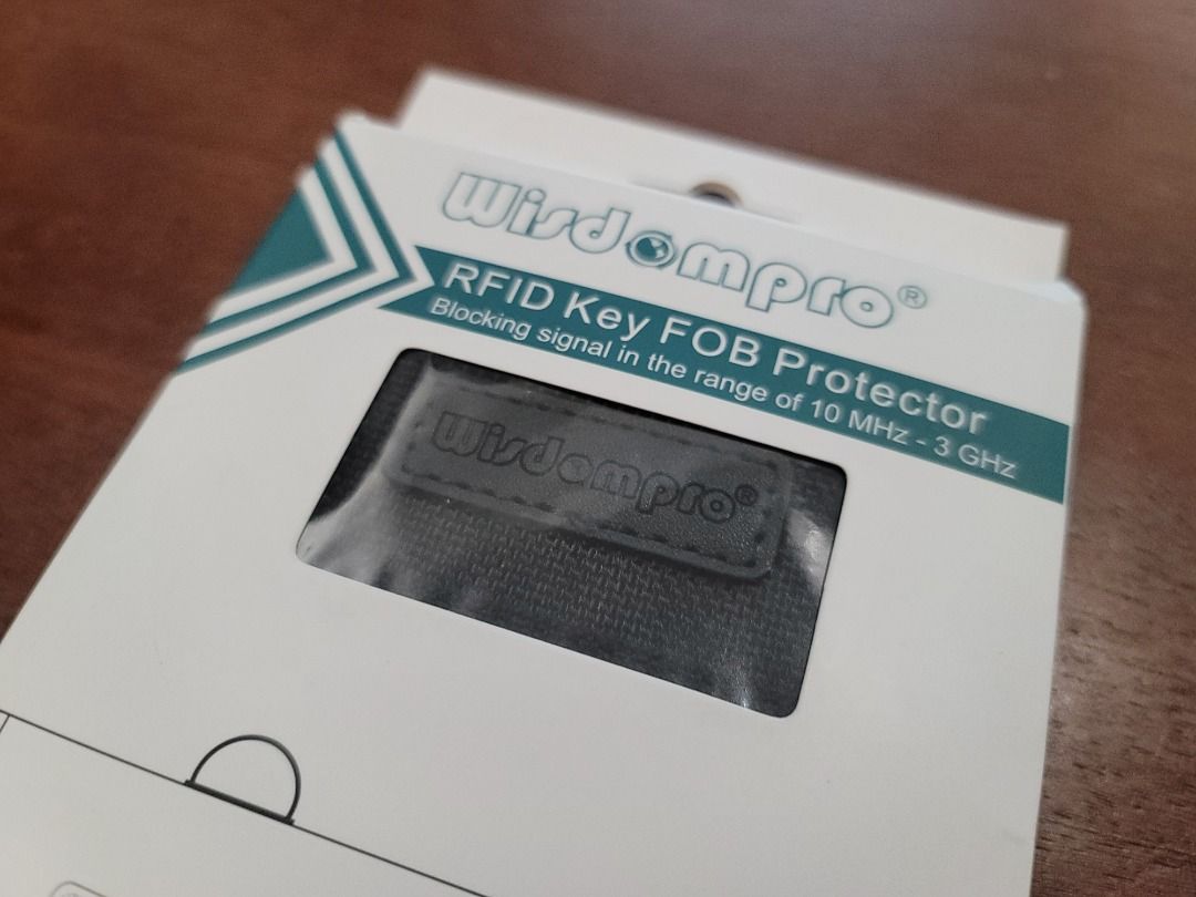 Rfid Key Fob Protection Wisdompro Faraday Bags (2-Pack) RFID Key