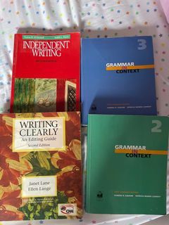 Writing and Grammar Books