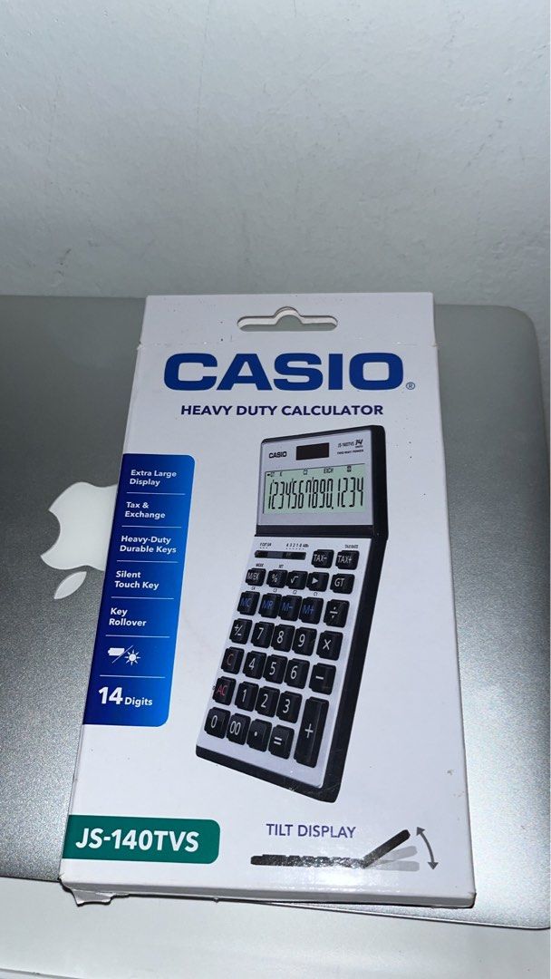 WTS casio calculator model JS140TVS BNIP, Mobile Phones & Gadgets