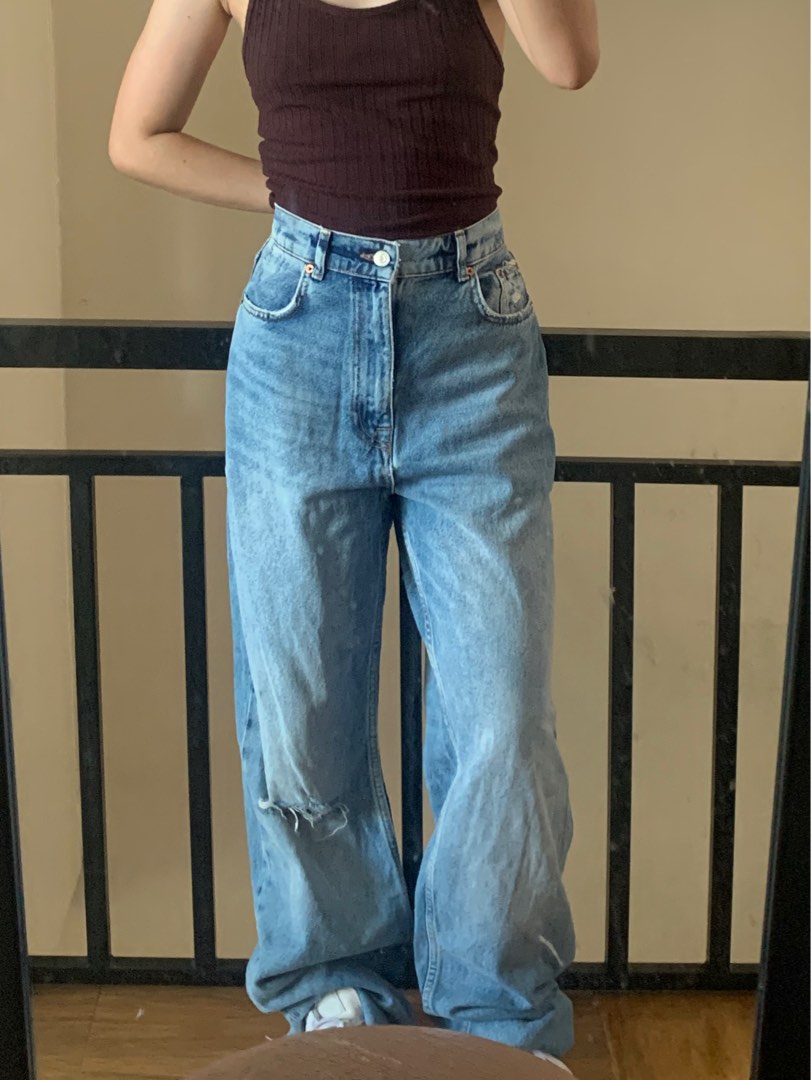 zara-baggy-jeans-on-carousell
