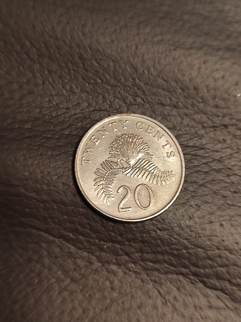 新加坡1988年20仙硬幣, 興趣及遊戲, 收藏品及紀念品, 錢幣- Carousell