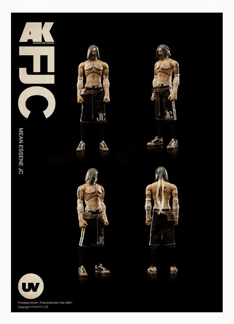 THREEA/Underverse AK FJC (Mean Essence JC), Hobbies & Toys