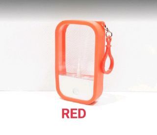 50 ml Portable Travel Pocket Spray Bottle Perfume Alcohol with Jelly Case