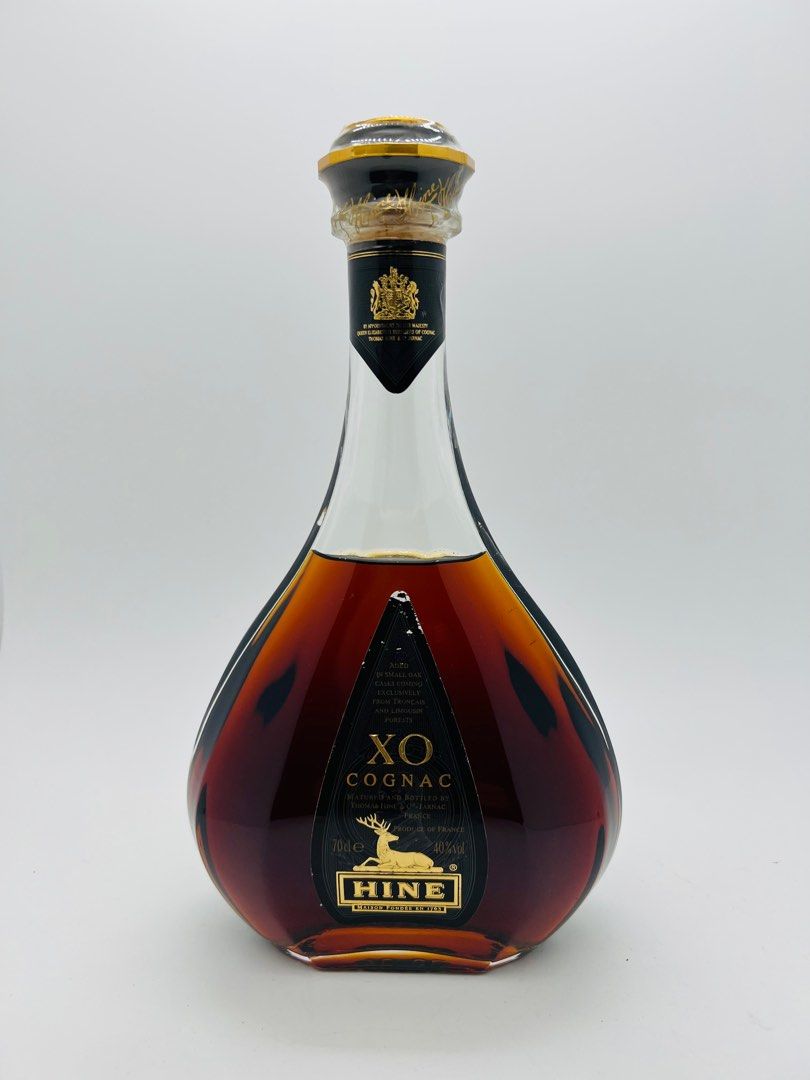 舊酒收藏御鹿乾邑Hine Xo Cognac 700ml, 嘢食& 嘢飲, 酒精飲料- Carousell