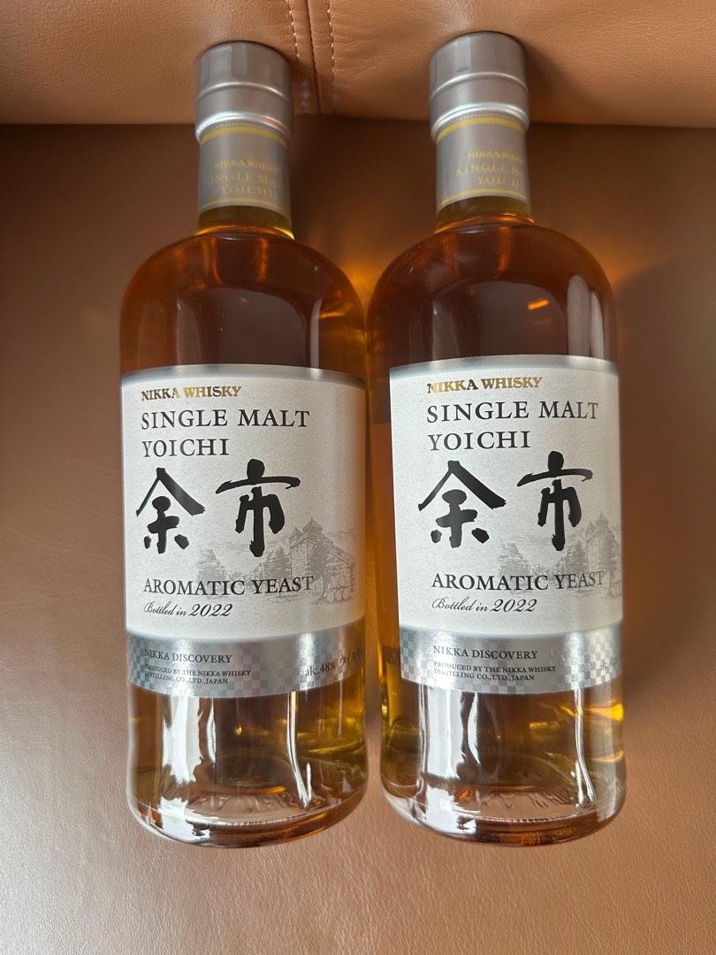 余市　AROMATIC YEAST 2022 700ml 余市Single Malt Whisky AROMATIC YEAST 2022, 嘢食& 嘢飲, 酒精