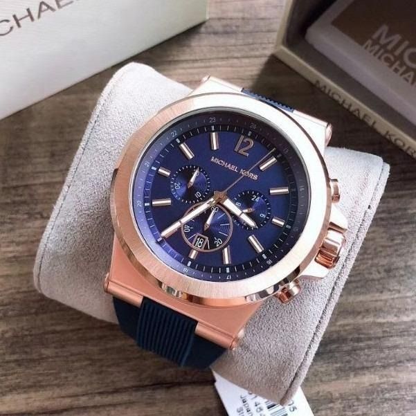 ? Gift For EASTER ? Michael Kors MK8295 Dylan Analog Blue Dial Men's Watch,  Men's Fashion, Watches & Accessories, Watches on Carousell