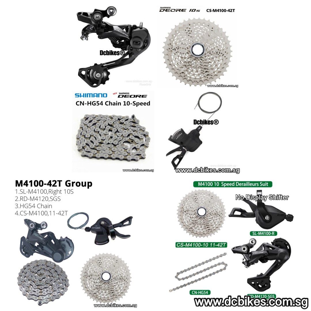Shimano 10 speed derailleur deals with 11 speed shifter