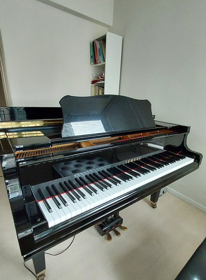 日本製GC1 Yamaha Grand Piano 5呎3吋, 興趣及遊戲, 音樂、樂器& 配件