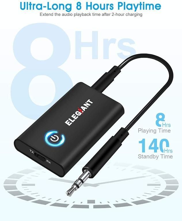 Elegiant transmisor bluetooth 5.1 on sale
