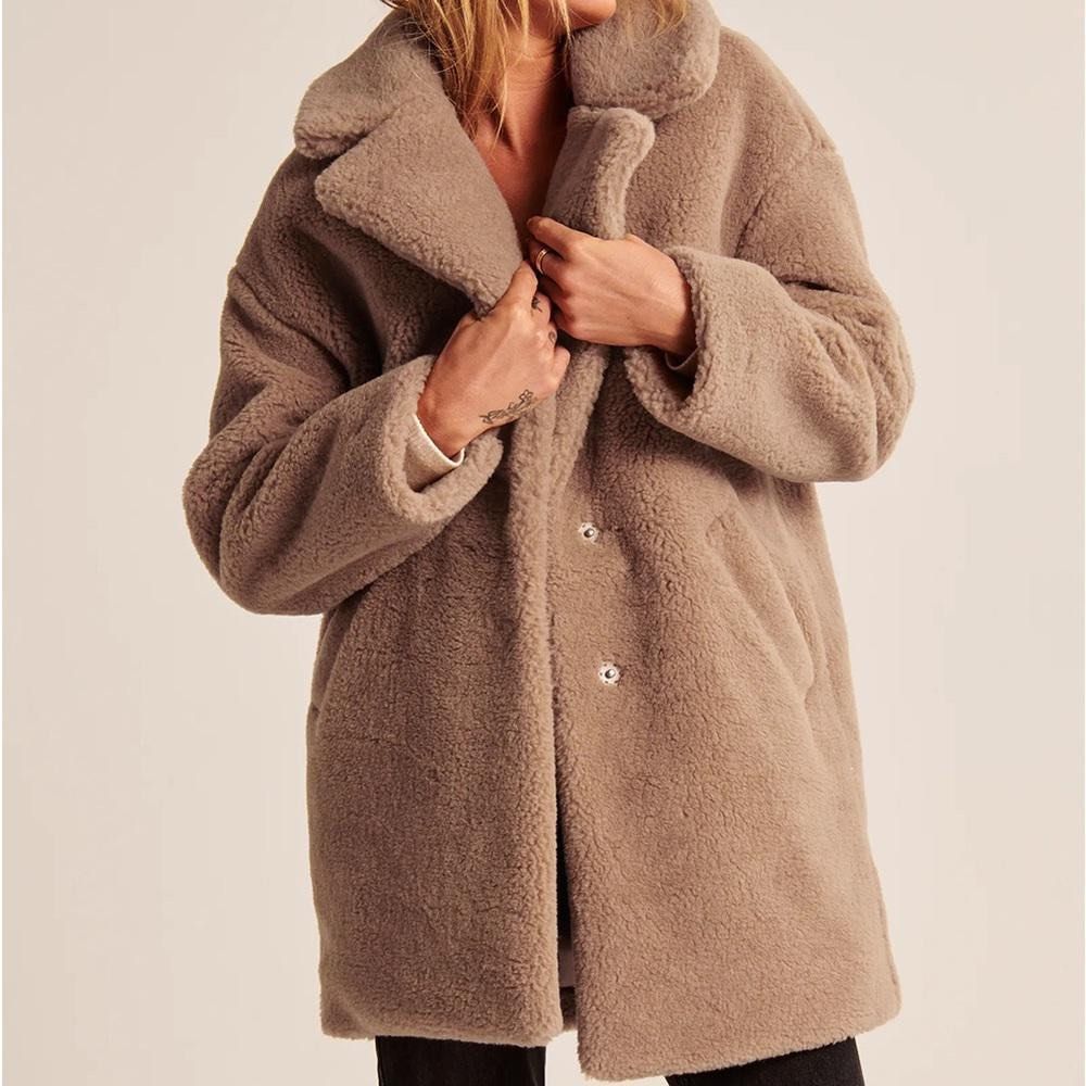 Abercrombie and Fitch Teddy Coat