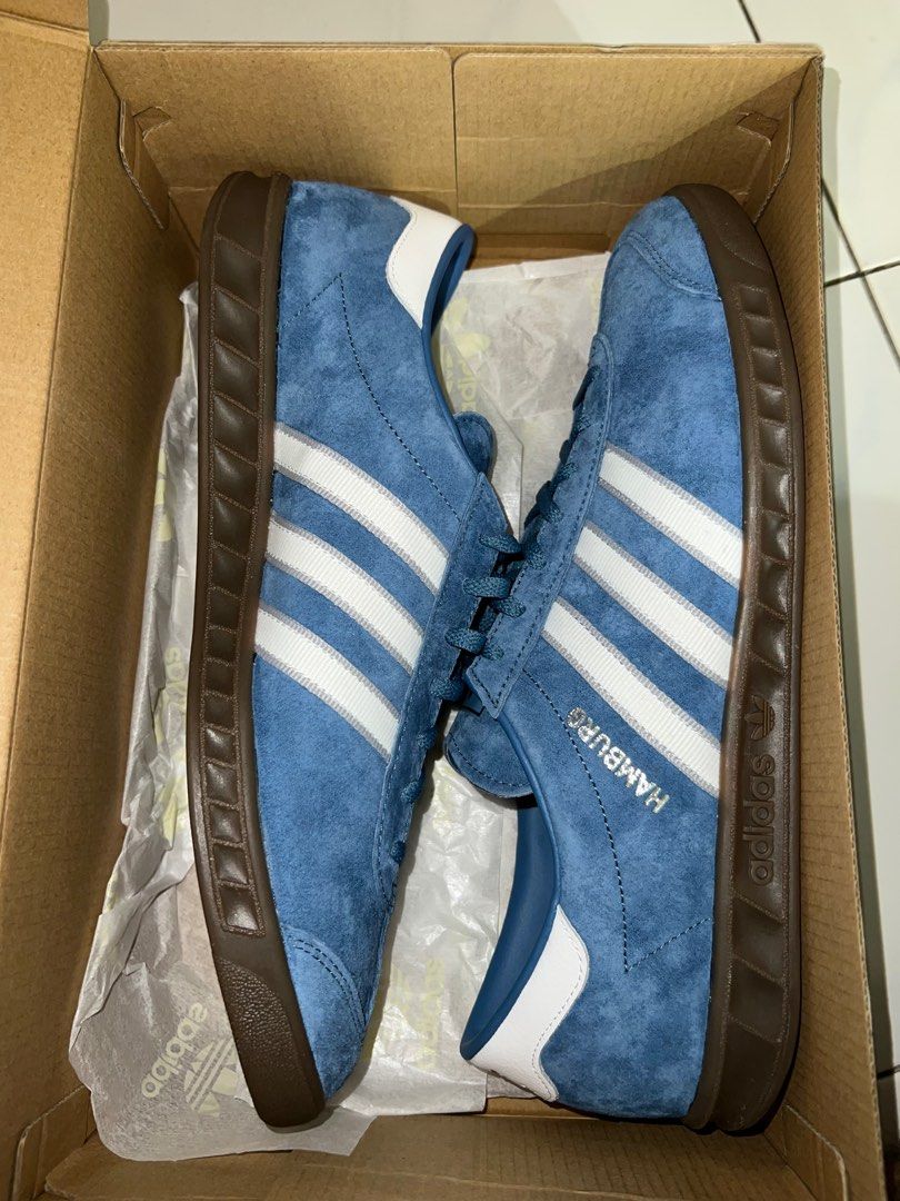 ADIDAS HAMBURG Men s Fashion Footwear Sneakers on Carousell
