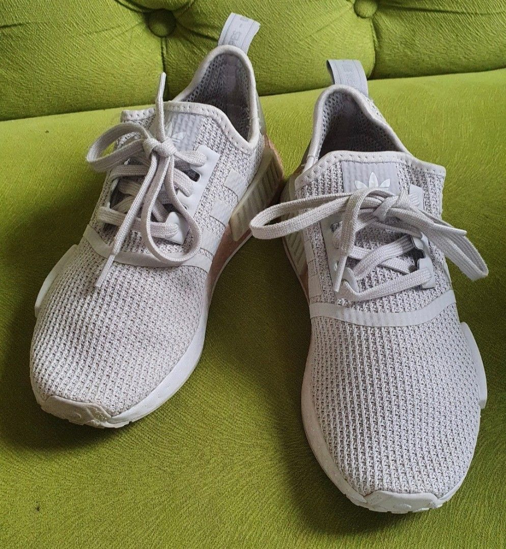 Adidas nmd new arrivals r1 grey gold