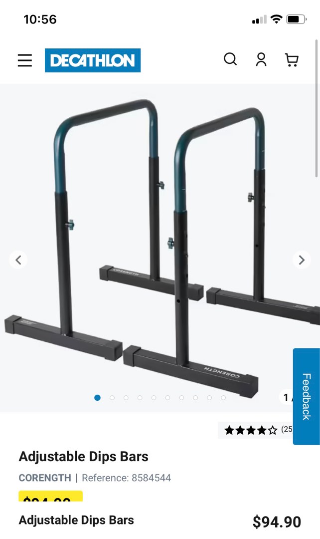Decathlon hotsell parallel bars