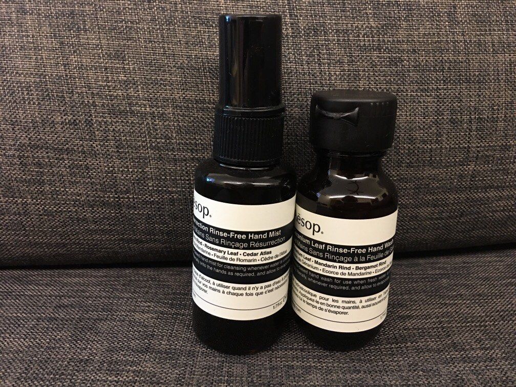Aesop 50ml rinsefree hand mist & hand wash, Beauty & Personal Care