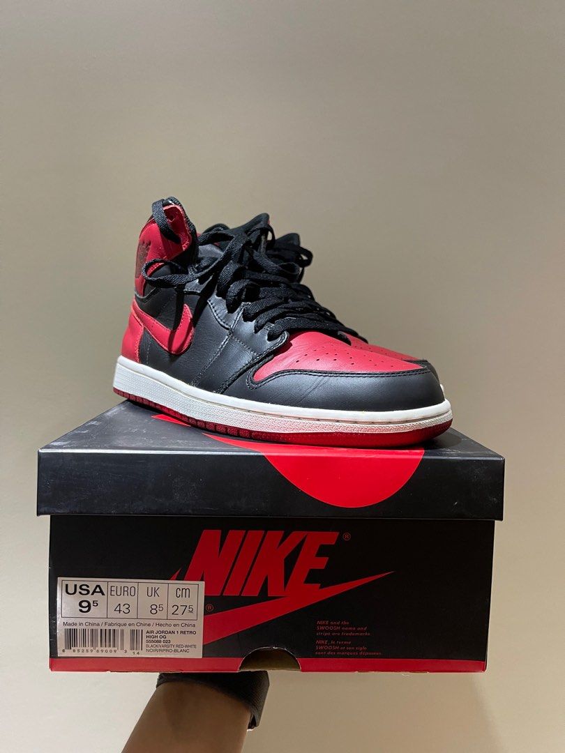 Air jordan 2024 1 retro bred