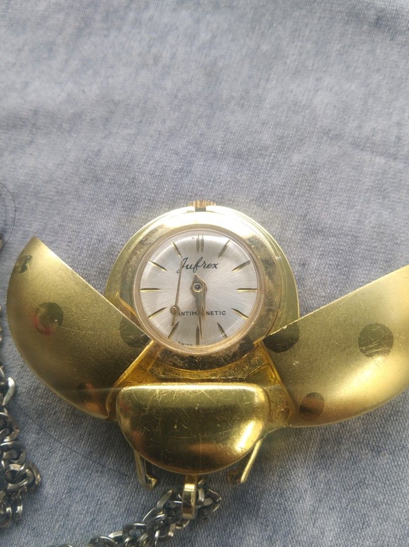 Aluminum cicada top watch swiss movt