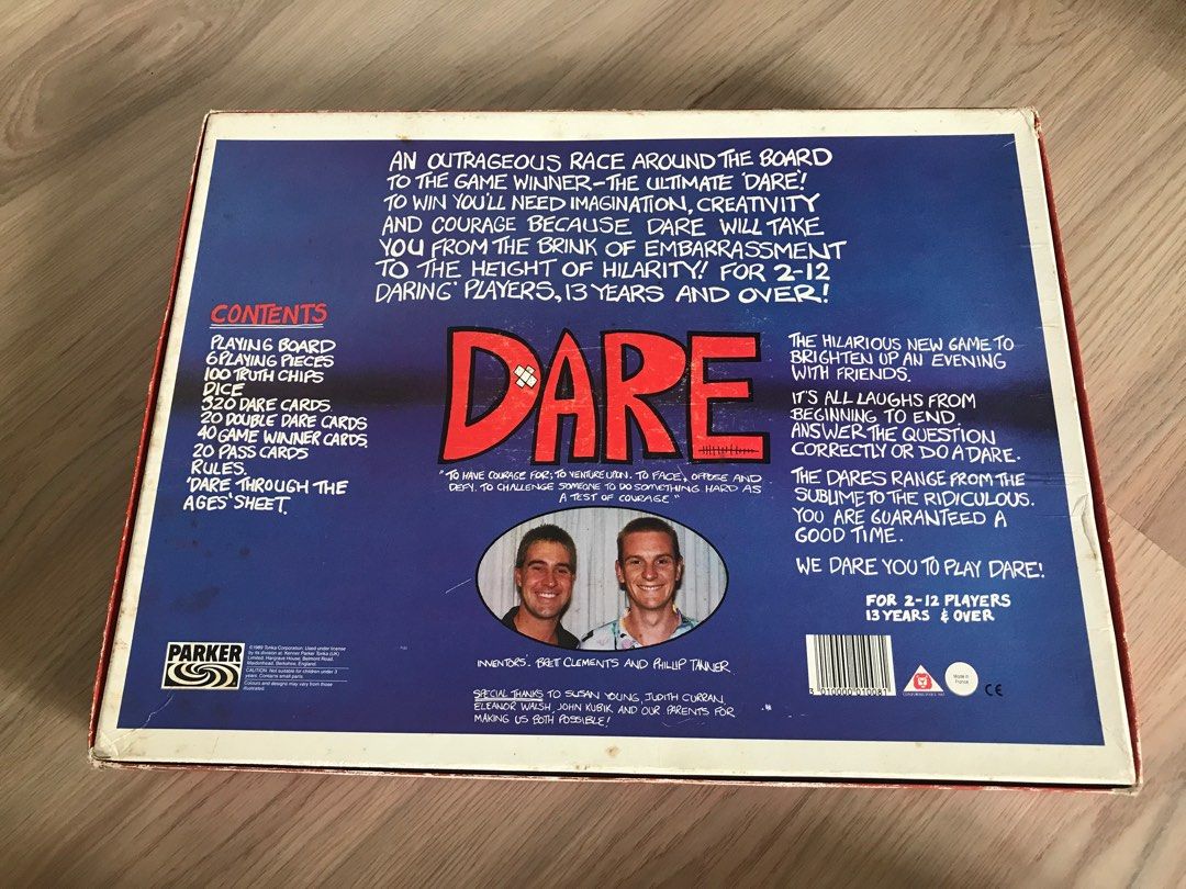 Answer The Question Or Perform The Dare Vintage Collectibles Board
