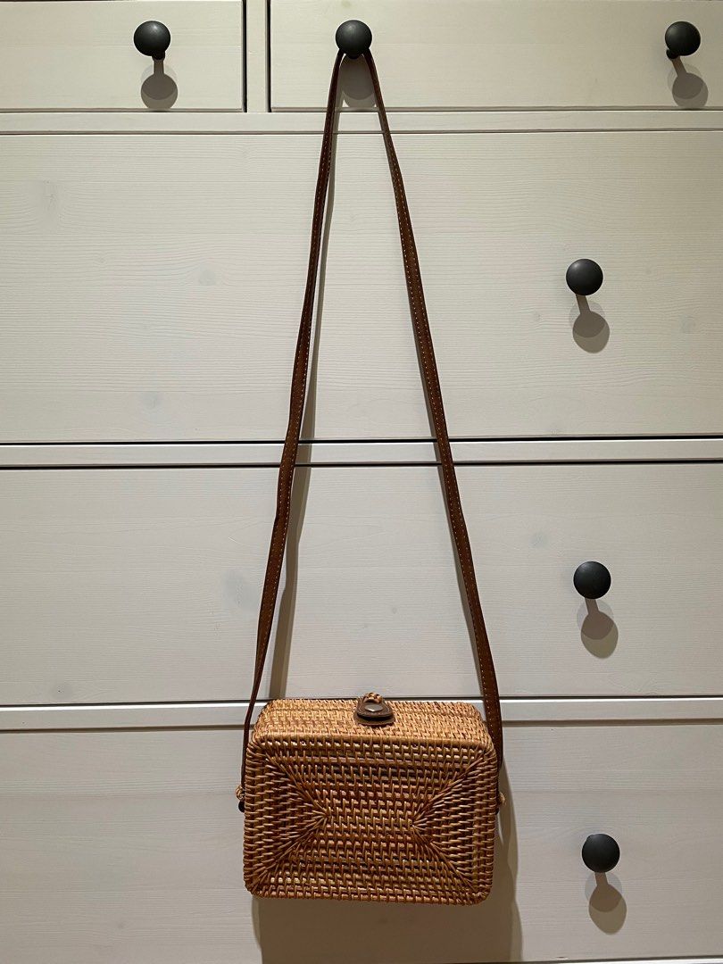 ASOS Rattan Box Crossbody Bag