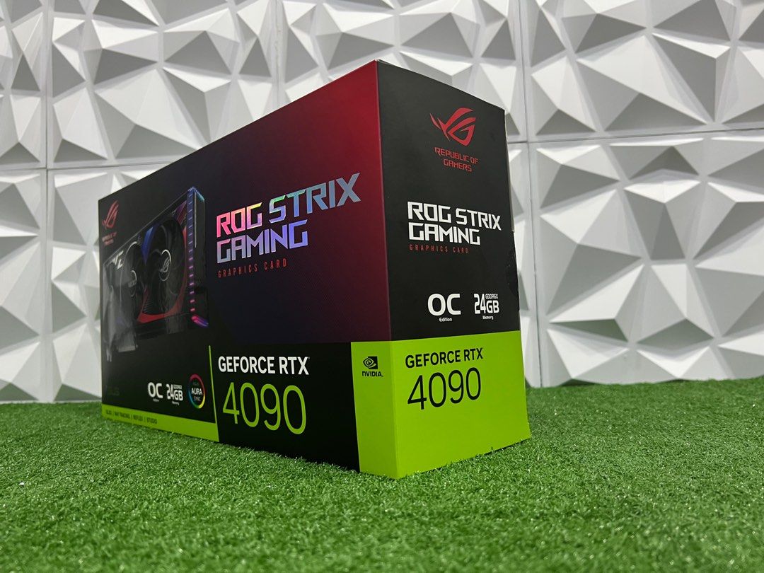 Asus ROG Strix OC RTX4090 24GB GDDR6X Graphic Card, Computers & Tech ...