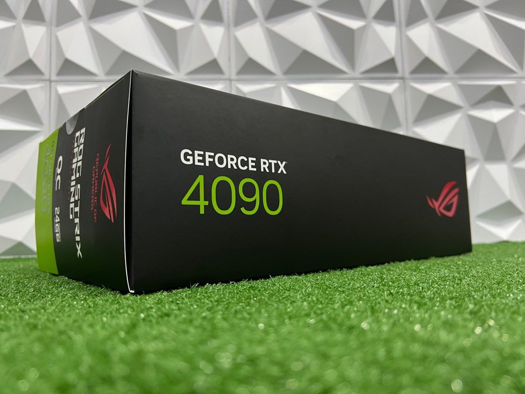 Asus ROG Strix OC RTX4090 24GB GDDR6X Graphic Card, Computers & Tech ...