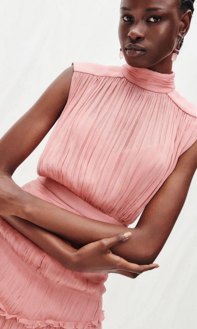 AU10 SHONA JOY blush pink Lauren maxi dress Women s Fashion Dresses Sets Dresses on Carousell