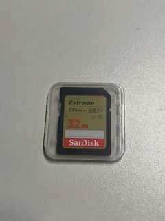 Authentic SanDisk SD Card 32gb Extreme